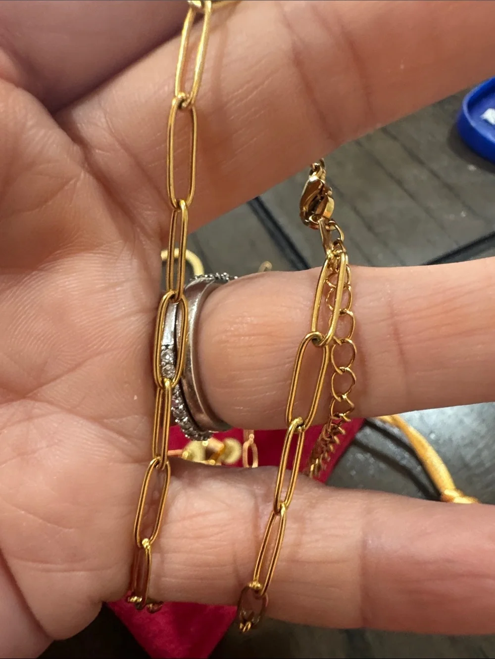 Gold Crystal Mickey Pendant Necklace - Women Jewelry